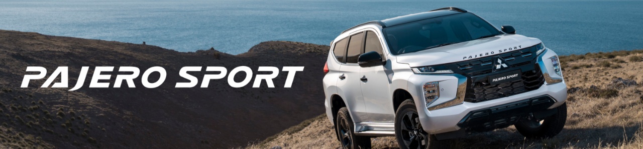 Pajero Sport test drive banner image