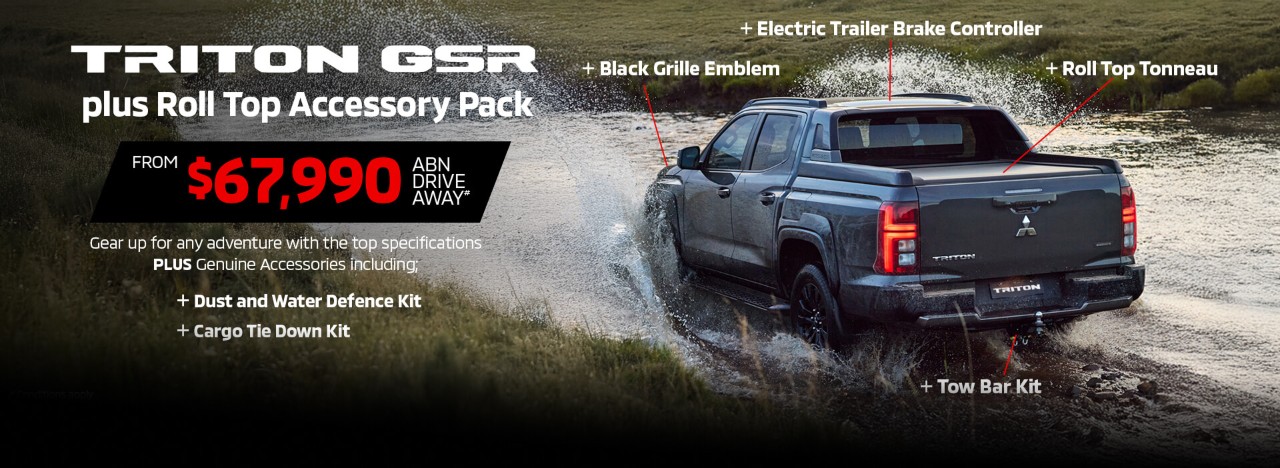 All-New Triton with Accessory Pack Offer