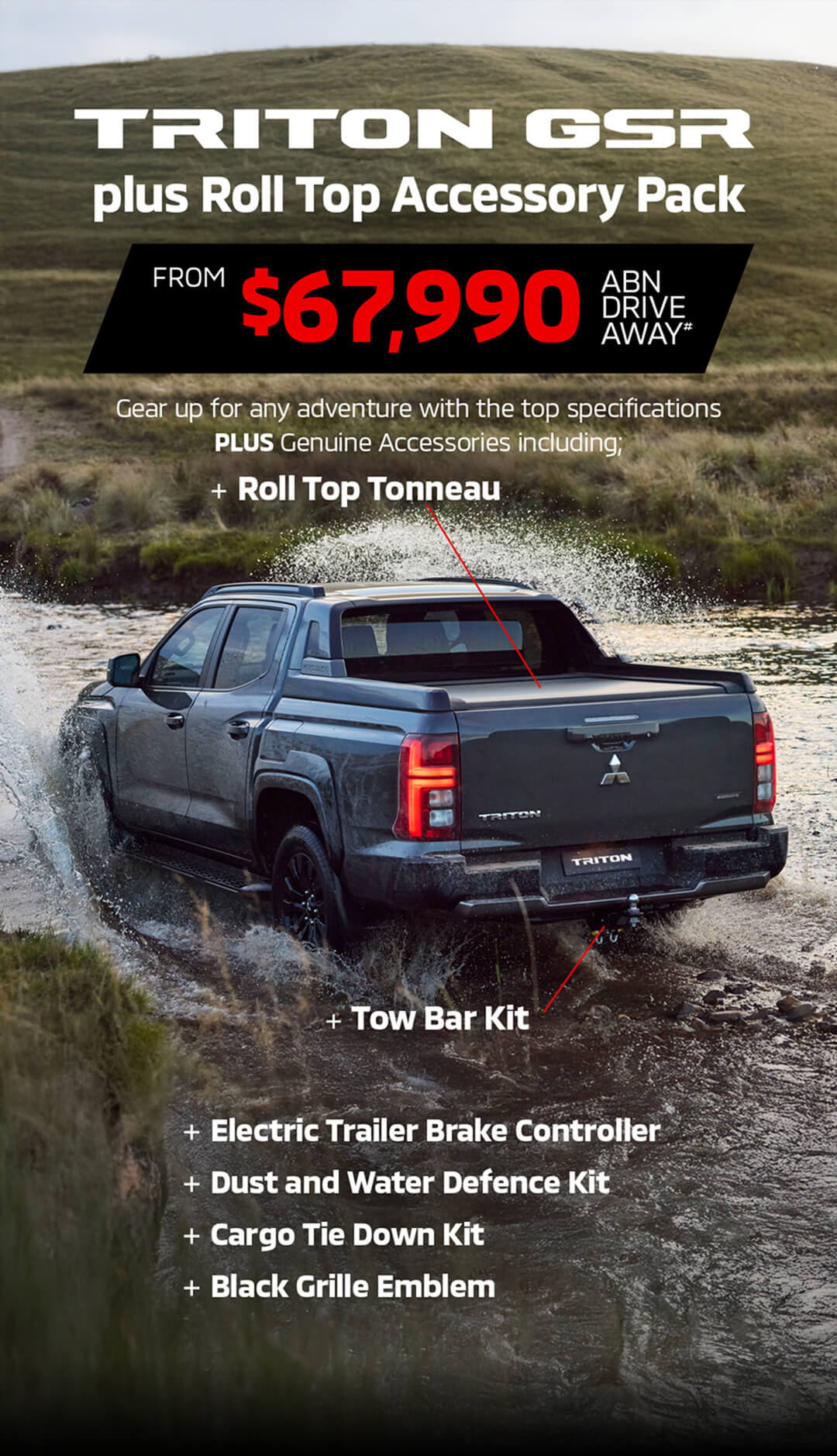 All-New Triton with Accessory Pack Offer